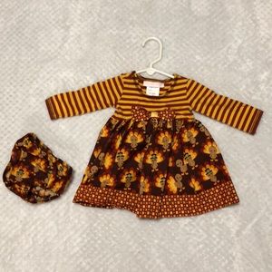 Bonnie baby Thanksgiving dress